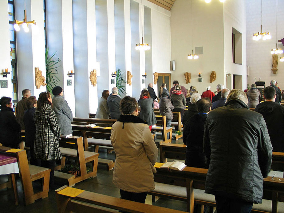 Palmsonntag in Heilig Kreuz